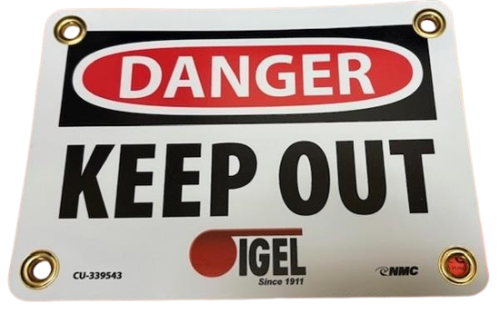 Picture of Sign / SS Danger Keep Out 