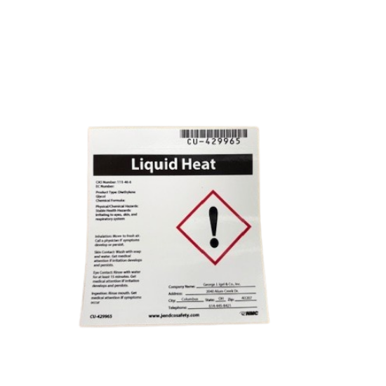 Picture of Sticker / Liquid Heat