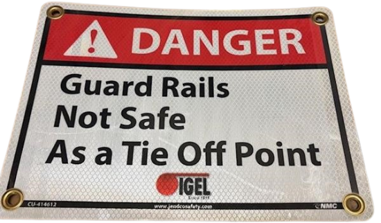 Picture of Sign / SS Guard Rail Reflective