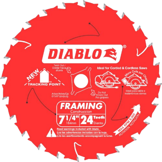 Picture of Circular Saw Blade / 7-1/4" 