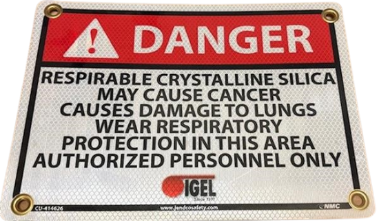 Picture of Sign / Reflect Respirable Silica