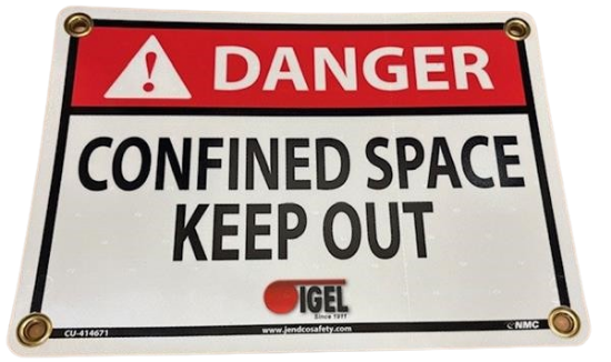 Picture of Sign /  Reflective Confined Space