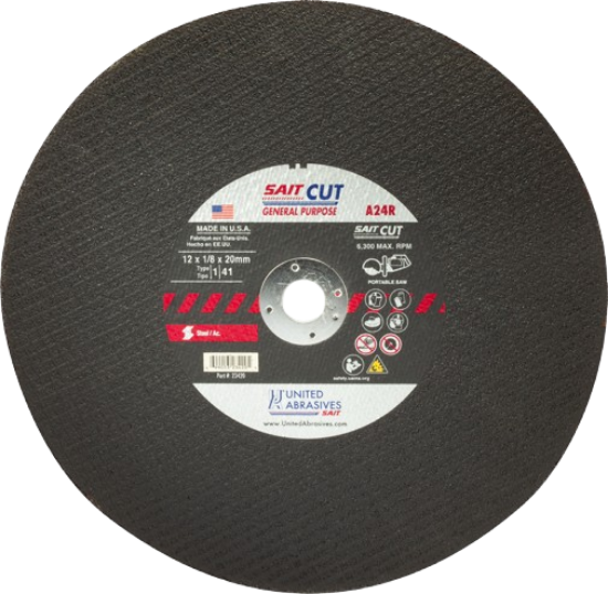 Picture of Metal Blade / 12"X20mm Abrasive 