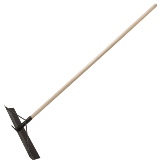 Picture of Concrete Come Along Rake - Wood 