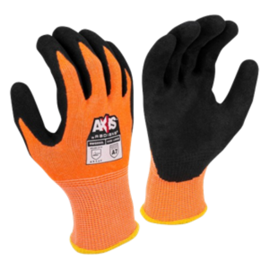 Picture of Orange Axis Gloves / SM